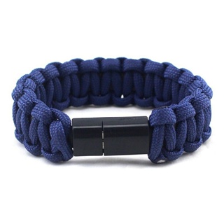 Creative Woven Rope Bracelet USB Data Cable for Android Smart Mobile Phone