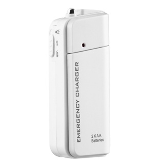 Emergency Charger Portable USB External AA Battery Quick Charging Chargers