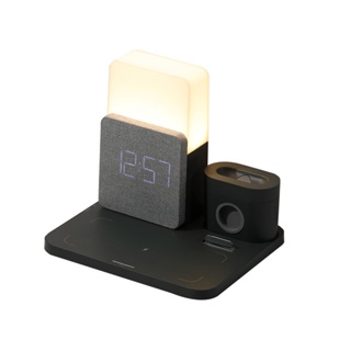 Fast Chargers With Lamp Charger Wireless Charging Alarm Clock