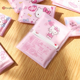 Abongbang 2023 กระดาษทิชชู่ ลายการ์ตูน Hello Kitty Kawaii Sanrio น่ารัก แบบพกพา สําหรับเด็กผู้หญิง