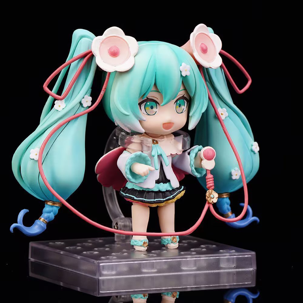 โมเดลฟิกเกอร์-nendoroid-hatsune-miku-magical-mirai-23-nendoroid-ของเล่นสําหรับเด็ก