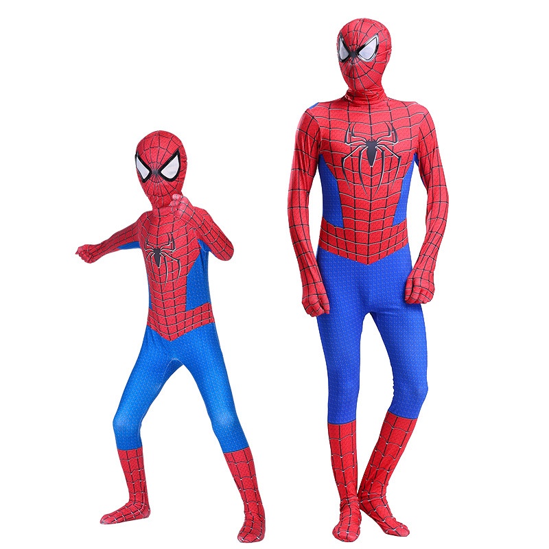 ชุดจั๊มสูท-ชุดคอสเพลย์-spiderman-เครื่องแต่งกาย-สําหรับเด็กผู้ชาย-เหมาะกับงานปาร์ตี้ฮาโลวีน
