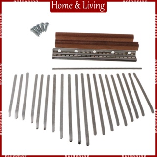 Aoto ชุดอานสะพานเปียโนนิ้วหัวแม่มือ 20 คีย์ อุปกรณ์เสริม แบบเปลี่ยน สําหรับ Kalimba DIY