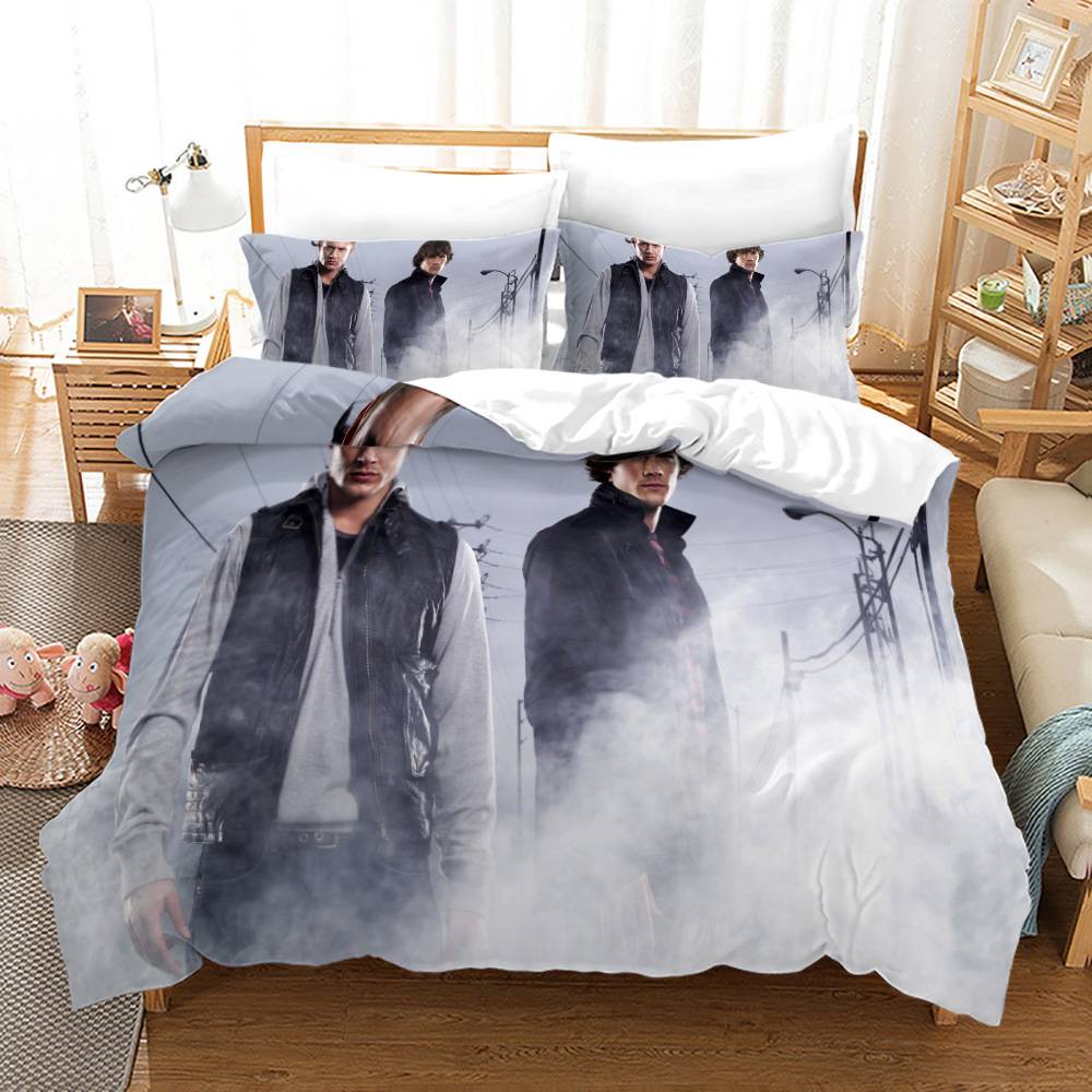 fash-supernatural-3in1-ชุดเครื่องนอน-ผ้าปูที่นอน-ผ้าห่ม-ผ้านวม-ซักทําความสะอาดได้-สะดวกสบาย-สําหรับหอพัก-บ้าน-ห้องนอน