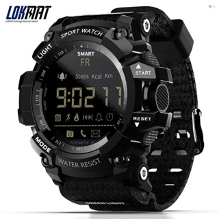 [พร้อมส่ง]LOKMAT Mk16 นาฬิกาข้อมือสมาร์ทวอทช์ IP67 5ATM เรืองแสง กันน้ํา แบตเตอรี่ 12 เดือน สําหรับผู้ชาย ผู้หญิง เล่นกีฬา ฟิตเนส