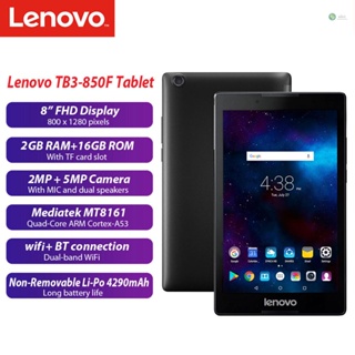 [พร้อมส่ง] Lenovo TB3-850F แท็บเล็ตคอมพิวเตอร์ แอนดรอยด์ Wifi Phablet 8 นิ้ว FHD Android 6.0 MTK8161 2GB+16GB 2MP+5MP Google Play แบบพกพา