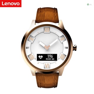 [พร้อมส่ง] นาฬิกาข้อมือสมาร์ทวอทช์ เซนเซอร์วัดอุณหภูมิ วัดอัตราการเต้นหัวใจ 80ATM กันน้ํา เรืองแสง สําหรับ Lenovo Watch X Plus Roman Dial