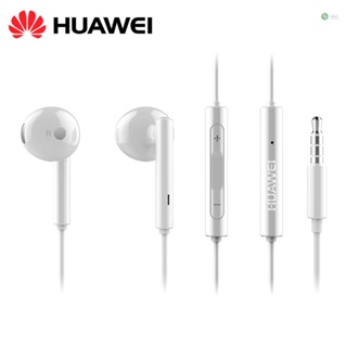 [พร้อมส่ง] หูฟังอินเอียร์ แบบครึ่งหู พร้อมไมโครโฟน ควบคุมระดับเสียง น้ําหนักเบา 3.5 มม. สําหรับ Huawei AM115