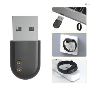 [พร้อมส่ง] ที่ชาร์จ USB ขนาดเล็ก แบบพกพา สีดํา สําหรับ xiaomi Millet Band 7 6 5 Mini band7 NFC [Millet Band 7 6 5 Mini USB Charger (Plug and Play)]