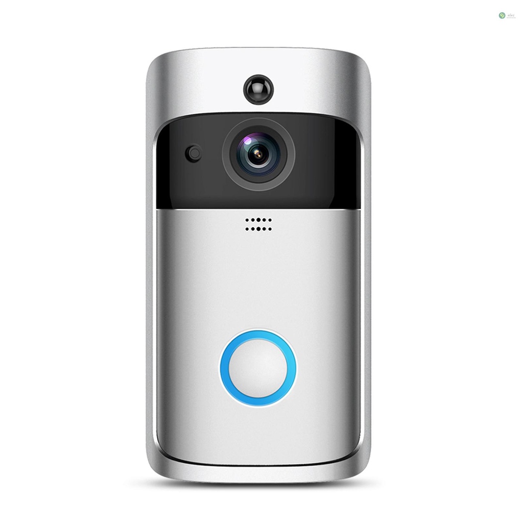 พร้อมส่ง-ออดประตูอัจฉริยะไร้สาย-กล้อง-720p-wifi-วิดีโอ-วิดีโอ-2-ทาง-รองรับอินฟราเรด-มองเห็นกลางคืน-pir-โมชั่นเซนเซอร์-android-ios-app-รีโมต