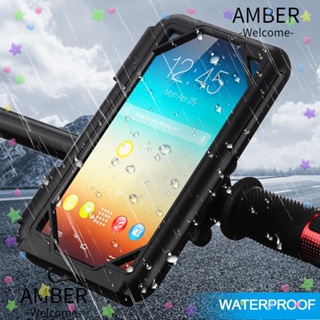 Amber โทรศัพท์ กันน้ํา สากล 360° กระเป๋าใส่โทรศัพท์มือถือ กันลื่น แบบป้องกันเต็มรูปแบบ