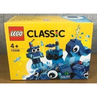 ตัวต่อเลโก้ คลาสสิก สร้างสรรค์ สีฟ้า (11006)