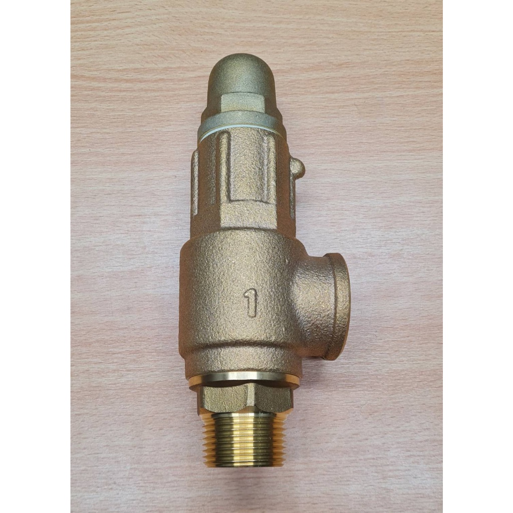 ราคาถูก-s3w-b27-1-10kg-sfc-safety-valve-แบบไม่มีด้าม-10กิโลกรัม-1นิ้ว-brass-safety-valve-without-lever