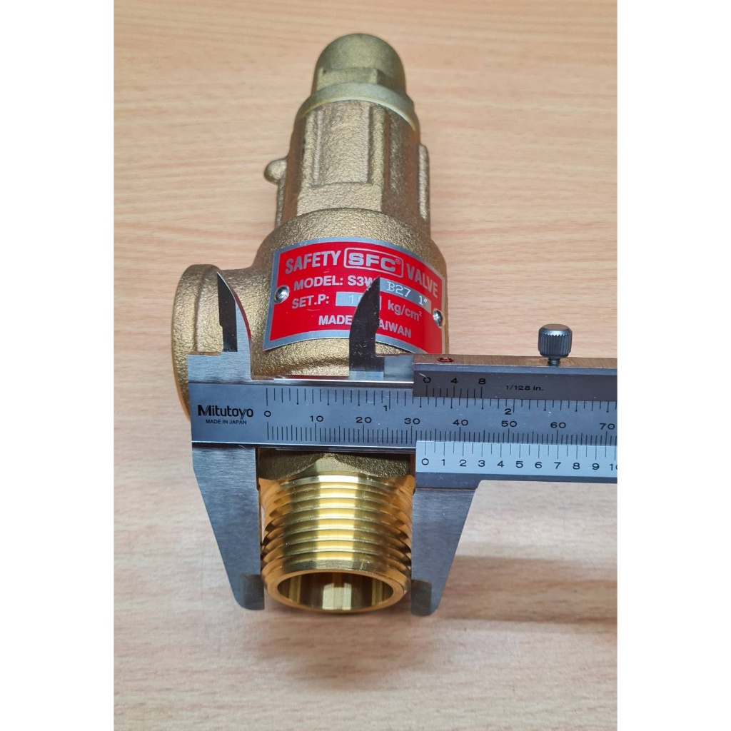 ราคาถูก-s3w-b27-1-10kg-sfc-safety-valve-แบบไม่มีด้าม-10กิโลกรัม-1นิ้ว-brass-safety-valve-without-lever