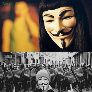 # Mask หน้ากากแฟนซี ลาย Anonymous Vendetta Guy Fawkes Hacker สําหรับผู้ใหญ่ ปาร์ตี้ฮาโลวีน