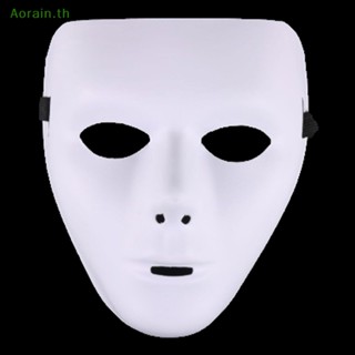 # Mask หน้ากาก PVC ลายผีเต้นรําคาเมนไรเดอร์ สีขาว มีไฟกลางคืน สไตล์ฮิปฮอป สําหรับปาร์ตี้ฮาโลวีน