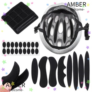 Amber แผ่นฟองน้ําซีลด้านในหมวกกันน็อค สําหรับขี่จักรยาน 27 ชิ้น