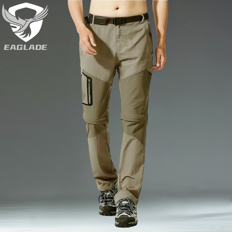 eaglade-กางเกงยุทธวิธี-คาร์โก้-เดินป่า-ขี่จักรยาน-ตกปลา-สําหรับผู้ชาย-สีกากี-กันน้ํา-ht19116