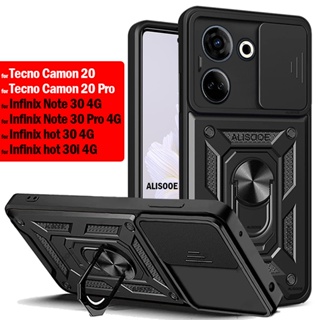 เคสป้องกันเลนส์กล้อง แบบสไลด์ สําหรับ Tecno Camon 20 Pro 19 Neo 18 18P Infinix Note 30 Hot 30i Spark 10C 10 Pro 9 8 8C 6 Go Capa
