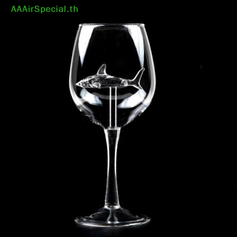 aaairspecial-แก้วไวน์แดง-รูปดอกกุหลาบ-ปลาโลมา-แก้วค็อกเทล-ปาร์ตี้-th