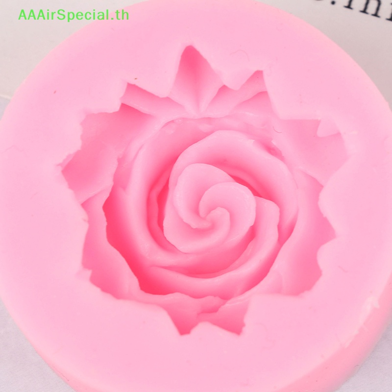 aaairspecial-แม่พิมพ์ซิลิโคน-รูปดอกกุหลาบ-3d-สําหรับทําเค้ก-ช็อคโกแลต-คุกกี้-ฟองดองท์