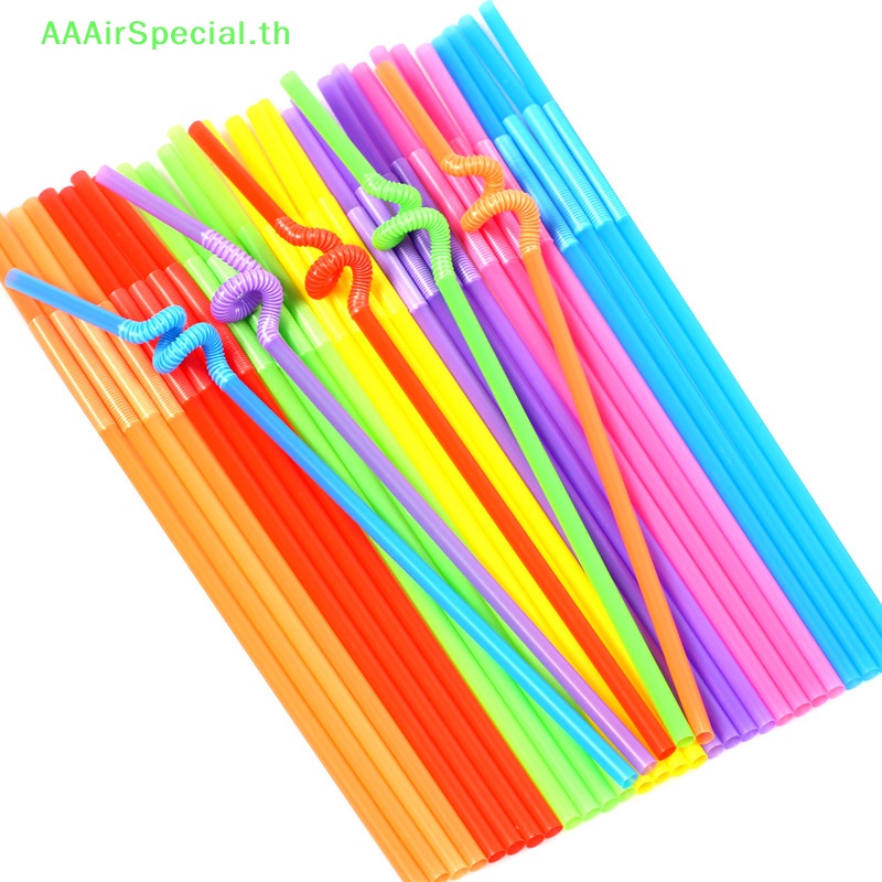aaairspecial-หลอดพลาสติก-แบบใช้แล้วทิ้ง-สําหรับตกแต่งงานแต่งงาน-100-ชิ้น