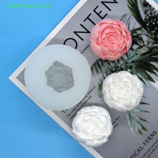 Aaairspecial แม่พิมพ์ซิลิโคน รูปดอกกุหลาบ 3D สําหรับทําสบู่ เค้ก แฮนด์เมด DIY TH