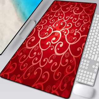 Xxl แผ่นรองเมาส์ คีย์บอร์ด ขนาดใหญ่ พิมพ์ลายการ์ตูนอนิเมะน่ารัก สีแดง สําหรับเล่นเกมคอมพิวเตอร์ PC
