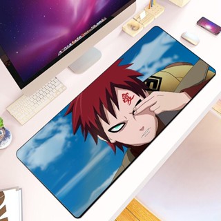 แผ่นรองเมาส์ พิมพ์ลาย Naruto Gaara HD กันลื่น Xxl90X40 ซม. สําหรับคอมพิวเตอร์ตั้งโต๊ะ