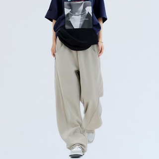 กางเกงขากว้าง ลําลอง สไตล์เกาหลี อเมริกัน สตรีท เต้นรํา อินเทรนด์ สําหรับผู้หญิง