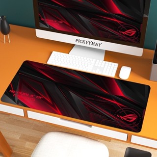 แผ่นรองเมาส์ คีย์บอร์ด ยาง ขนาดใหญ่ อุปกรณ์เสริม สําหรับเล่นเกม ASUS ROG PC