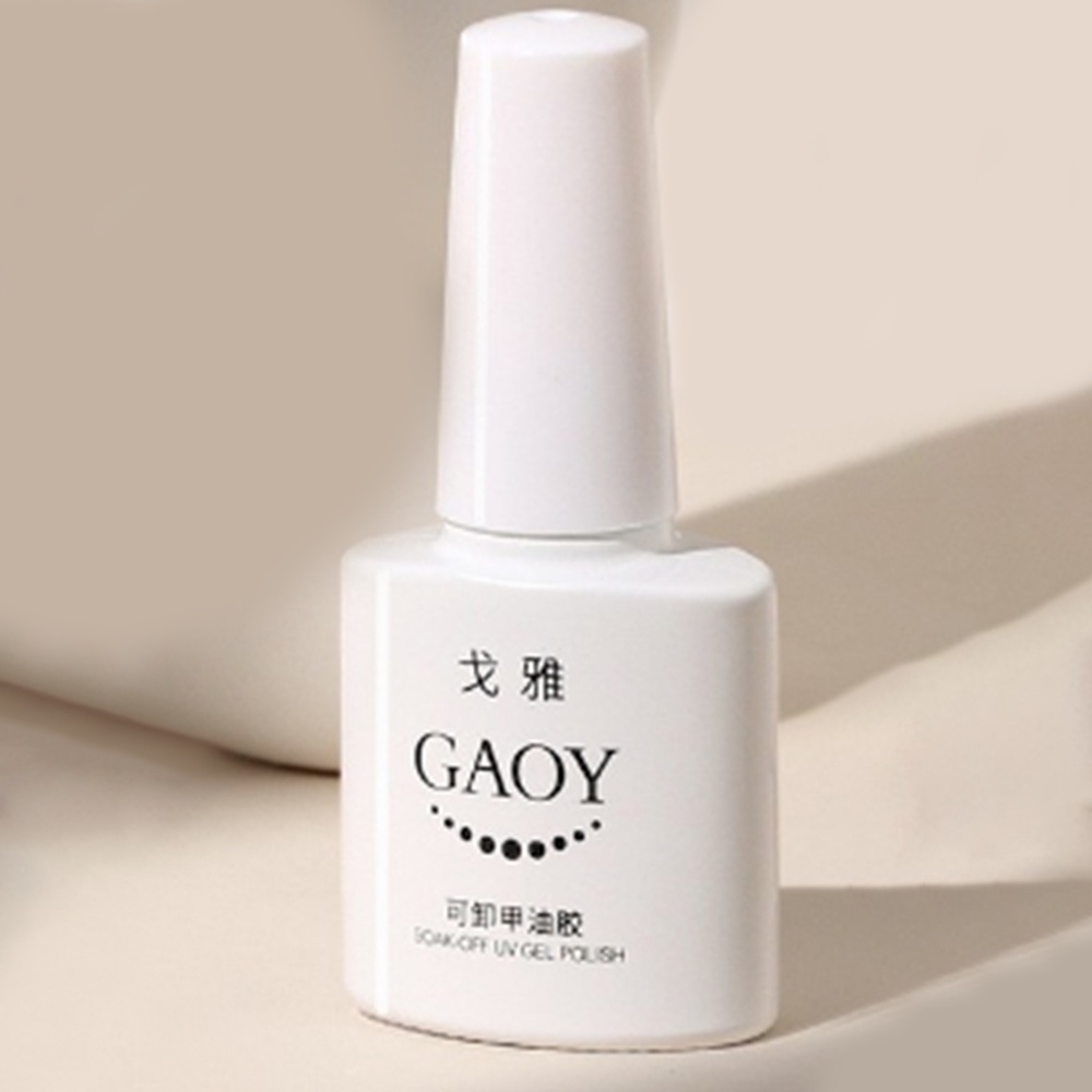 gaoy-ใหม่-กาวยาทาเล็บ-แบบพิเศษ-สีขาว-สีดํา-สําหรับร้านทําเล็บ