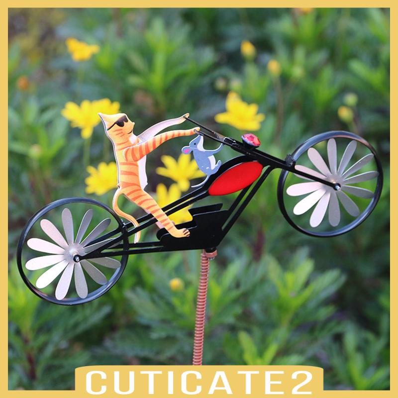 cuticate2-กังหันลมเหล็ก-รูปสัตว์น่ารัก-สําหรับตกแต่งสวน-สนามหญ้า-กลางแจ้ง