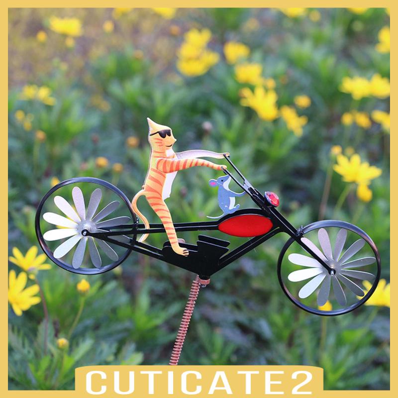 cuticate2-กังหันลมเหล็ก-รูปสัตว์น่ารัก-สําหรับตกแต่งสวน-สนามหญ้า-กลางแจ้ง