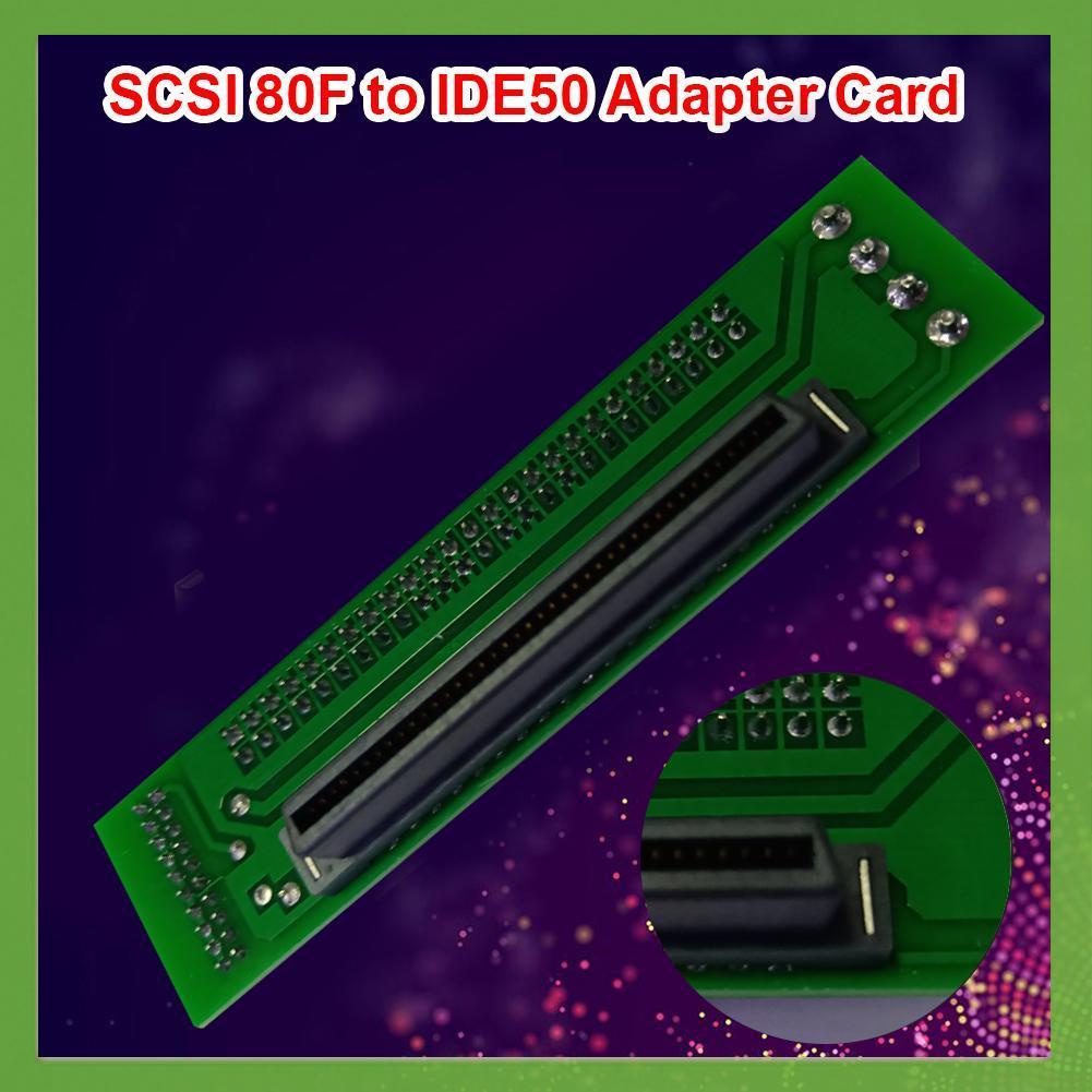 aigoni-th-บอร์ดอะแดปเตอร์แปลงฮาร์ดดิสก์คอมพิวเตอร์-scsi-sca-80pin-เป็น-50pin-ide