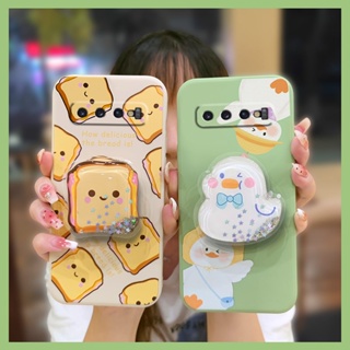 Skin feel silicone Glitter Phone Case For Samsung Galaxy S10 Plus/S10+/SM-G975N protective case Anti-fall phone case