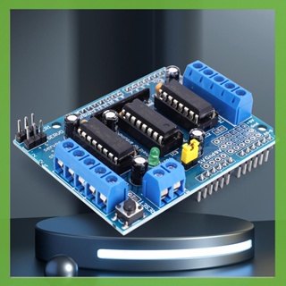 [aigoni.th] บอร์ดขยายมอเตอร์ไดรฟ์ L293D H-Bridge สําหรับ Arduino