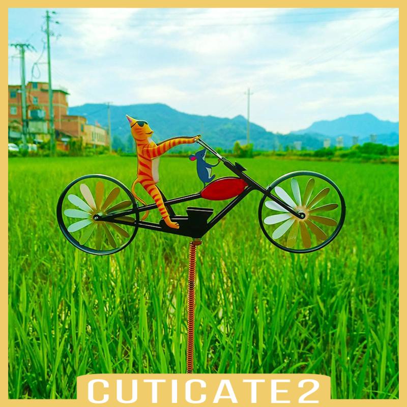 cuticate2-กังหันลมเหล็ก-รูปสัตว์น่ารัก-สําหรับตกแต่งสวน-สนามหญ้า-กลางแจ้ง