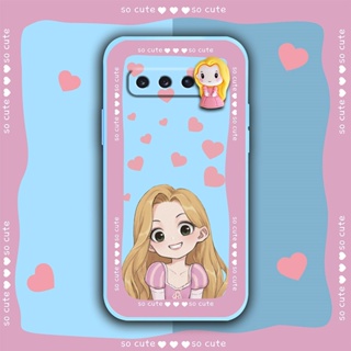 cute Corgi PP Phone Case For Samsung Galaxy S10 Plus/S10+/SM-G975N Three-dimensional doll Skin feel silicone Simplicity