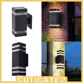 [Cuticate2] โคมไฟติดผนัง ด้านนอก สไตล์โมเดิร์น สําหรับประตูหน้าบ้าน ทางเดิน ทางเดิน ระเบียง