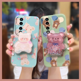 phone case Anti-fall Phone Case For Huawei Honor70 Pro/70Pro Plus Skin feel silicone The New quicksand Glitter