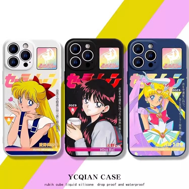 เคสโทรศัพท์มือถือ-แบบนิ่ม-ลายการ์ตูนเซเลอร์มูน-สําหรับ-case-xiaomi-11t-12-lite-poco-m5-f5-m4-m3-f4-x3-nfc-f3-redmi-13t-11a-12c-10c-10a-6a-9a-9c-9t-note-12-5g-8-9-9s-10-10s-11s-11-pro