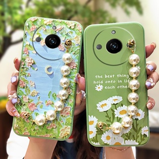 Camera all inclusive Bear bracelet Phone Case For OPPO Realme11 protective case Anti-fall Solid color Lens package