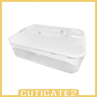 [Cuticate2] กล่องลิ้นชักเก็บไข่ สําหรับตู้เย็น