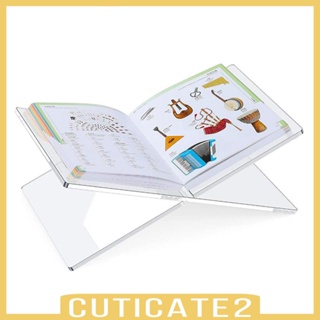 [Cuticate2] ชั้นวางหนังสือ อะคริลิคใส สไตล์โมเดิร์น สําหรับวางหนังสือ ห้องครัว