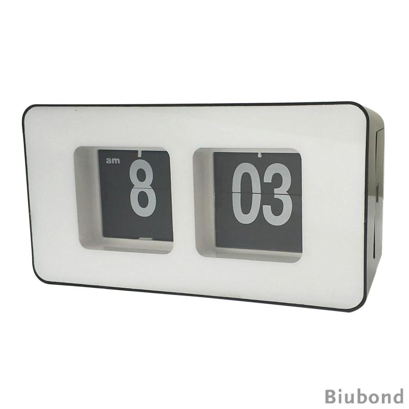 biubond-นาฬิกาตั้งโต๊ะ-สไตล์โมเดิร์นวินเทจ-เรียบง่าย