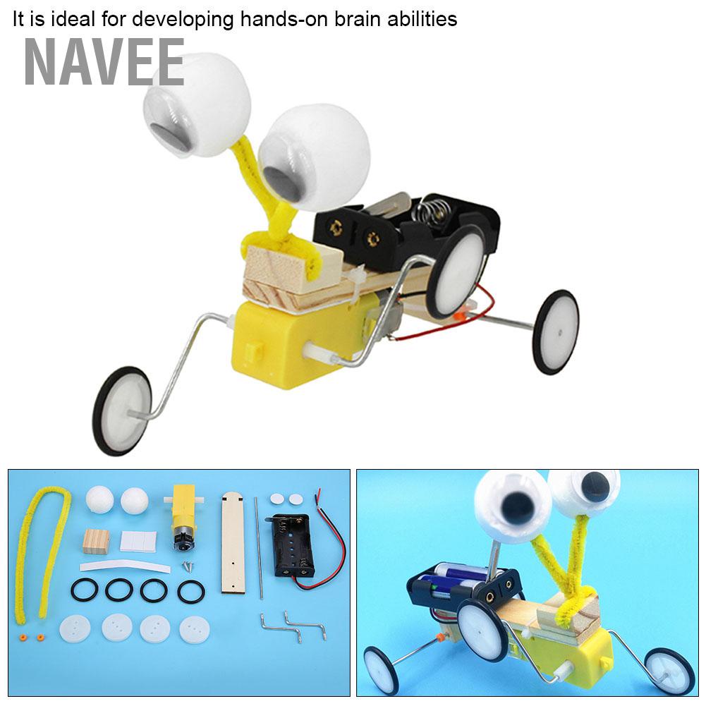 navee-ชุดประกอบของเล่นเพื่อการศึกษาสัตว์เลื้อยคลานเด็กแฮนด์เมดไฟฟ้าวิทยาศาสตร์หัตถกรรม-diy-ชุดประดิษฐ์