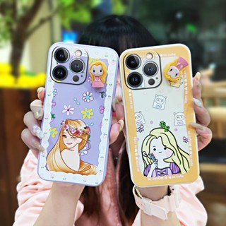 ins Liquid silicone shell Phone Case For iphone 13 Pro protective case Rotating bracket Three-dimensional doll Anti-fall