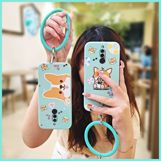 soft shell Lens package Phone Case For Redmi 8 Lens bump protection wristband Cartoon Camera all inclusive Simplicity