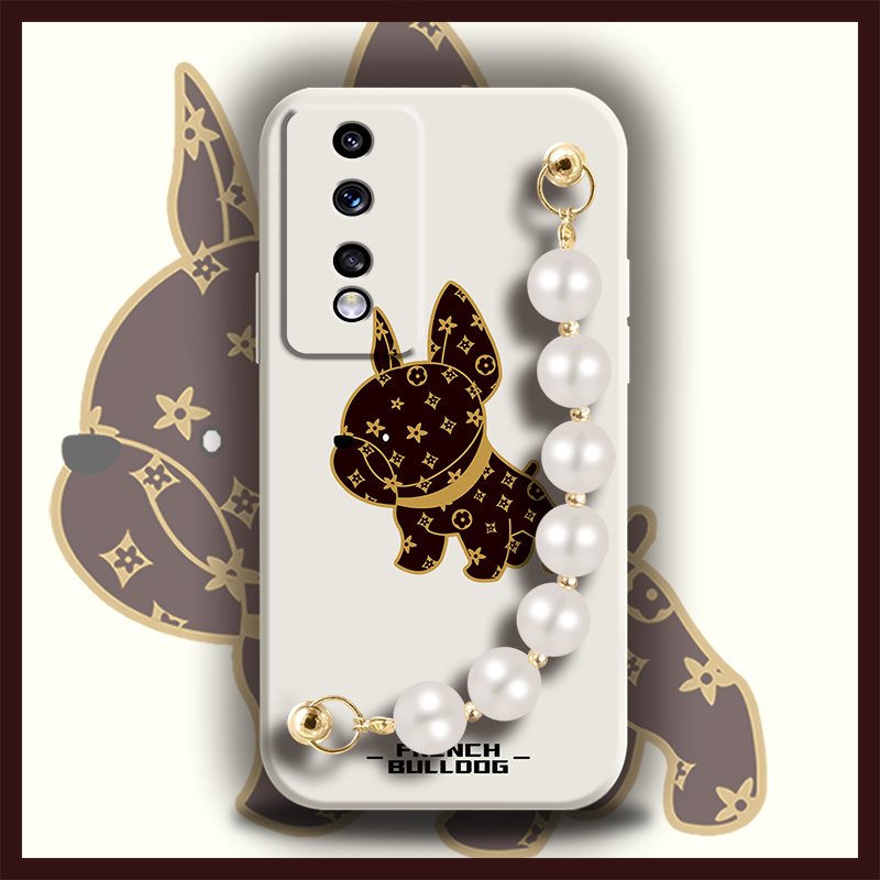 back-cover-simplicity-phone-case-for-huawei-honor80-gt-80pro-straight-screen-anti-fall-phone-case-pearl-bracelet